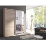 Szafa dwudrzwiowa GRANDE 204 bez lustra grxs-01 sonoma