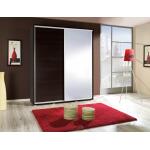 Szafa dwudrzwiowa z lustrem PENELOPA 155 poxs-11 wenge