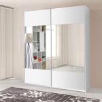 Szafa dwudrzwiowa z lustrem WARIO wexs-04