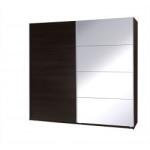 Szafa dwudrzwiowa z lustrem TWISTER 3 tuxs-03 wenge