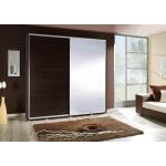 Szafa dwudrzwiowa z lustrem PENELOPA 205 poxs-14 wenge