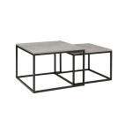 Stolik kawowy prostokątny łaxł-25 grafit