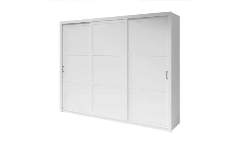 szafa frama 255 bez luster flxs-02 szafa biały srebrny