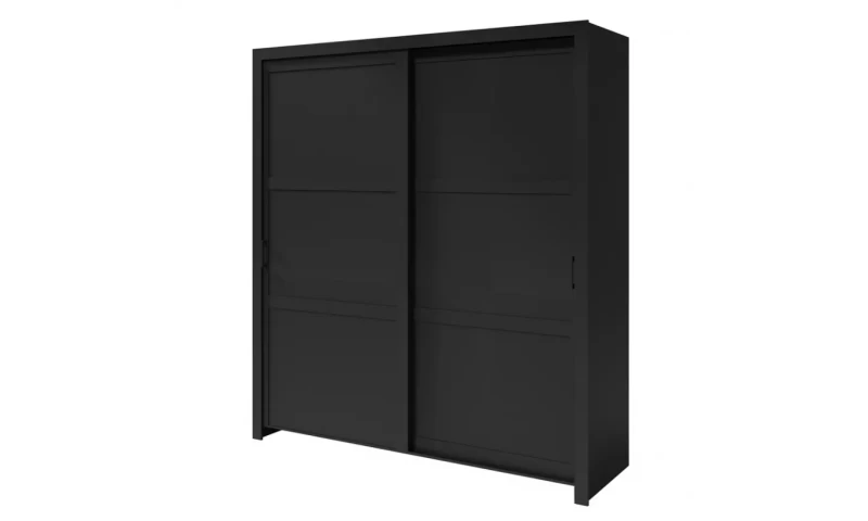 szafa frama 185 bez luster flxs-01 szafa czarny czarny