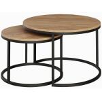 Zestaw kawowy dwóch stolików okrągłych łaxł-26 riviera