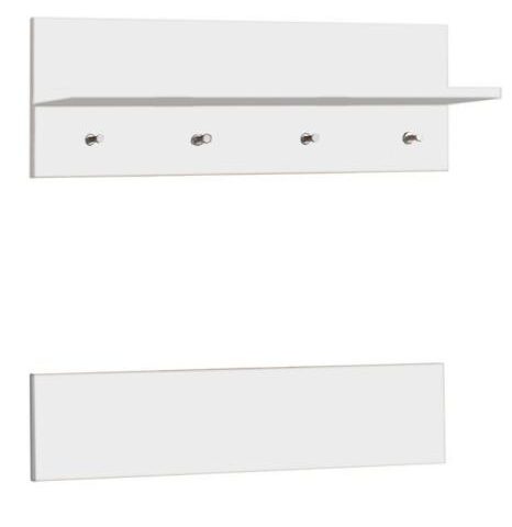 przedpokój hit wieszak poziomy z półką haxw-04