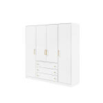 szafa retro d4 biały sss-070
