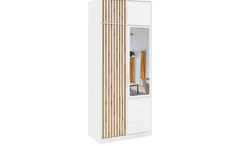 SSN-001 STOKROTKA nadstawka biały / dąb wotan - obrazek 2