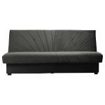 grafitowa wersalka i kanapa rozkładana z funkcją spania miamore