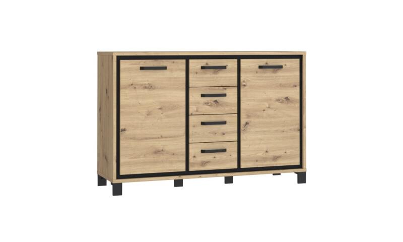 Komoda loft 140 cm TRONDHEIM tefk-23