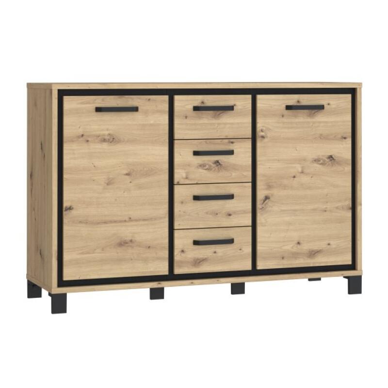 Komoda loft 140 cm TRONDHEIM tefk-23