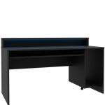 Biurko gamingowe 160 cm z oświetleniem RGB alfb-02