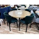 STÓŁ SHŁ-125 + 4 KRZESŁA TULIPAN WYPRZEDAŻ