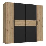 Szafa ubraniowa KLTS62322-M108 nafs-05 artisan czarny