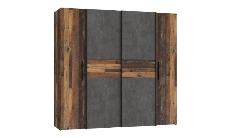 Szafa ubraniowa KLTS62321-C754 nafs-10 old wood beton