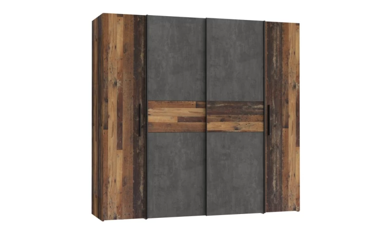 Szafa ubraniowa KLTS62321-C754 nafs-10 old wood beton