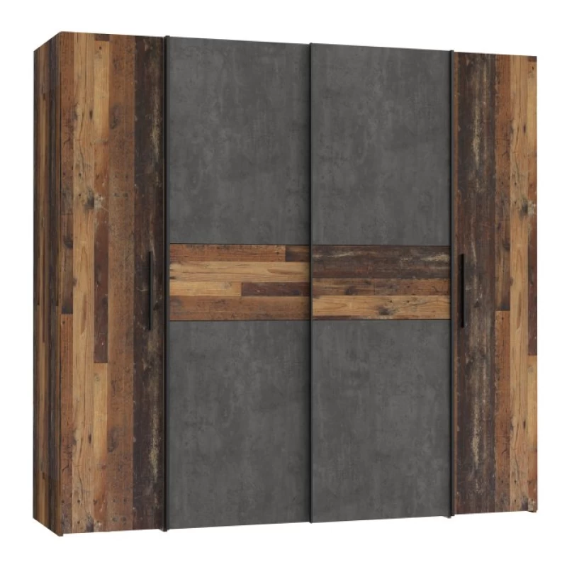 Szafa ubraniowa KLTS62321-C754 nafs-10 old wood beton