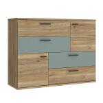 Komoda 125 cm Szałwia/Dąb Artisan SKVK46-M748 srfk-07