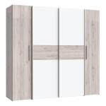 Szafa ubraniowa KLTS62321-P79 nafs-06 piaskowy biały