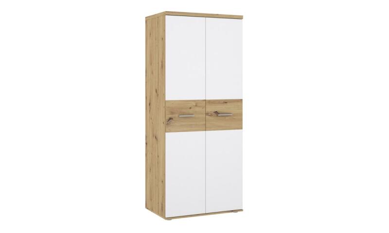 Szafa skandynawska 80 cm WINNIE Biały/Dąb Artisan wifs-26