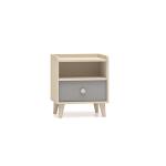 MEVEL 10SZAFKA NOCNA szary mrms-10 marco szafka nocna