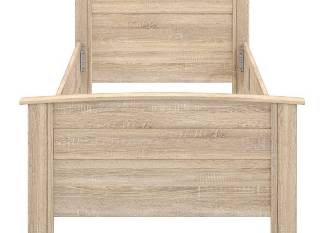 Łóżko jednoosobowe 100x200 cm GLORIA Dąb Sonoma Indeks: GLRL10-D30 GEFS-03 GIENIA stelaż łóżka