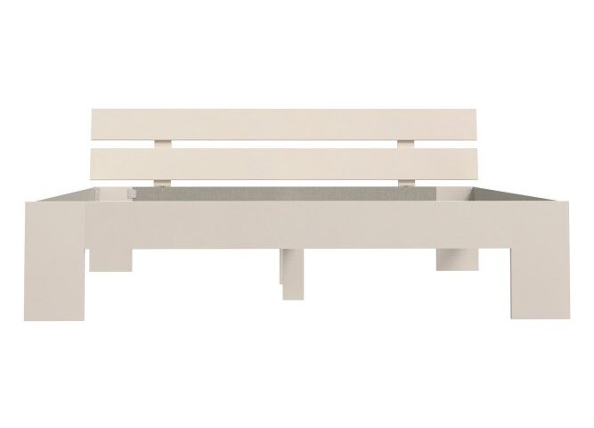 Łóżko dwuosobowe 180x200 cm INGALILL Piaskowy Indeks: DRFL1182-U60 IRFS-04 IREK stelaż łóżka