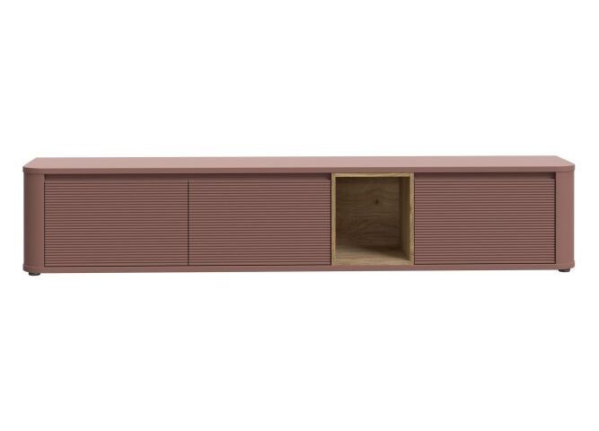 Szafka RTV P Indeks: BTHTH141-Q191 BGFR-03 BOGDAN szafka RTV Terakota / dąb Mauvella