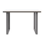 Biurko 120x75 cm KEFLAVIK Biały /Grafit Indeks: KFLB211-120-940 KLFB-12 KLAUDIA biurko