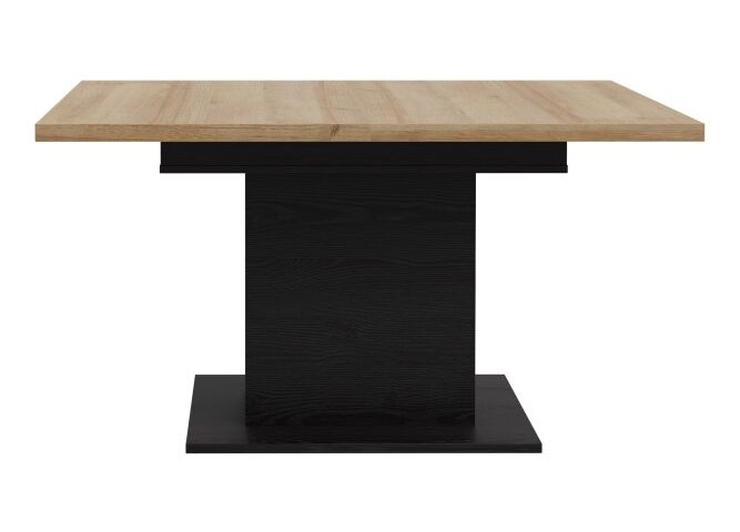 Stół rozkładany 140x90 cm DURO Dąb Riviera/Dąb Cabezone Indeks: TBLT7120-M954 DMFS-38 DAMIAN stół rozkładany dąb Cabezone