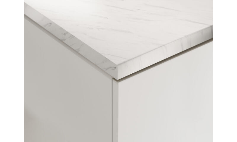 Blat kuchenny 38mm Marble Bianco legb-61