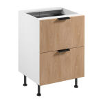 Szafka kuchenna dolna Sorento D60S2+1 AX + wkład na sztućce regd-20