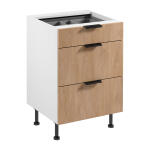 Szafka kuchenna dolna Sorento D60S3 AX z wkładem na sztućce regd-21