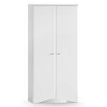 Szafa dwudrzwiowa GLAMOUR 08 | Biały połysk gams-08 gavin szafa