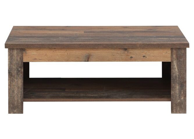 Stolik kawowy z podnoszonym blatem 110x65 cm CLIF Old – Wood Vintage Indeks: DURT511-H51 CLFS-44 CELESTYNA stolik