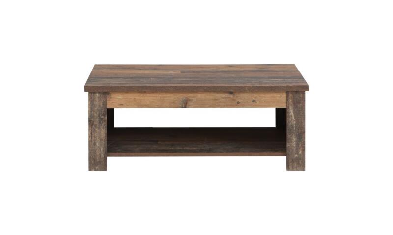 Stolik kawowy z podnoszonym blatem 110x65 cm CLIF Old – Wood Vintage Indeks: DURT511-H51 CLFS-44 CELESTYNA stolik