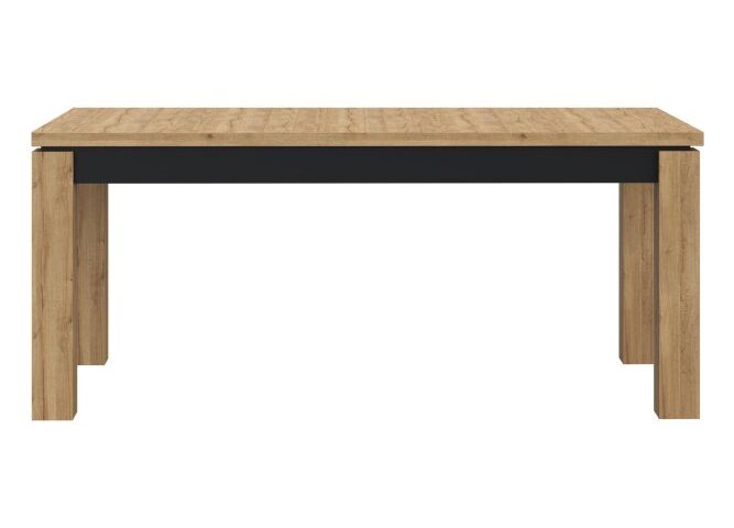 Stół rozkładany 180x90 cm KASZIMIRO Dąb Waterford/Czarny Indeks: TBLT7034-M465 KOFS-11 KONRAD stół rozkładany