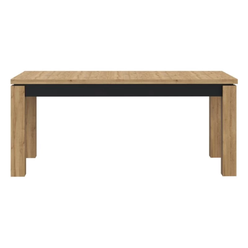 Stół rozkładany 180x90 cm KASZIMIRO Dąb Waterford/Czarny Indeks: TBLT7034-M465 KOFS-11 KONRAD stół rozkładany