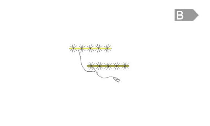 Oświetlenie LED 2-pkt ciepłe Indeks: IZLED16L02P02-WW00 DMFO-40 DAMIAN oświetlenie LED