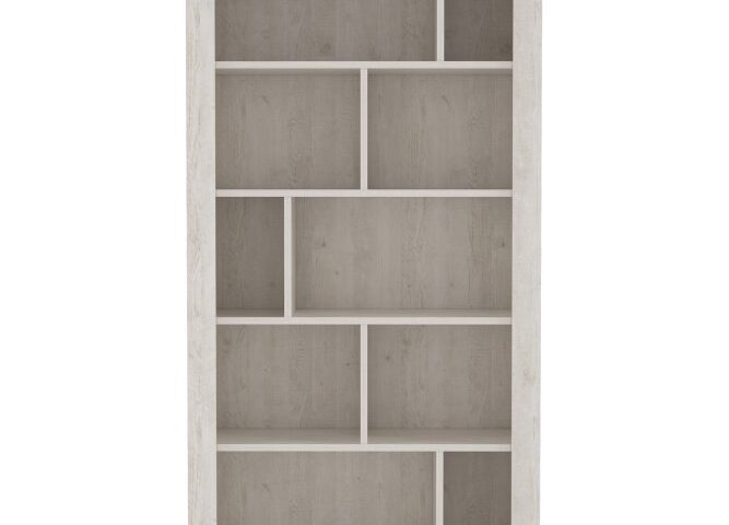 Opis Dzięki doskonałemu połączeniu dekoru Pinii Białej i Dębu Antycznego elegancki regał idealnie wkomponuje się w przestrzeń każdego gabinetu, sypialni czy salonu. Dzięki ilość miejsca które oferuje ten mebel wyeksponujesz swoje dekoracje, ulubione książki oraz pamiątki rodzinne i zdjęcia. Subtelne zestawienie dekorów pozwoli na dopasowanie regału do każdej aranżacji wnętrza Kontrastujący wieniec górny z pozostałą częścią mebla odzwierciedla nowoczesny, stylowy design mebla Regał wyposażony w odporne i wytrzymałe na uszkodzenia obrzeże ABS Doskonale komponuje się z innymi meblami z tej samej, obszernej kolekcji Maksymalne obciążenie półki do 5 kg Prosty montaż Łatwa w czyszczeniu powierzchnia Elementy do montażu w zestawie Regał wykonany z wysokiej jakości płyty wiórowej Szczegóły produktu Informacje logistyczne Instrukcje montażu i karty bezpieczeństwa produktu Regał Indeks: DURR621-T75 DMFR-13 DAMIAN regał