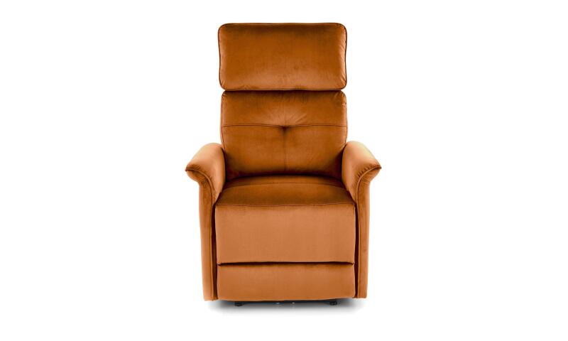 MHW-131 fotel rozkładany elektrycznie cynamonowy - obrazek 3