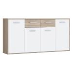 Komoda 165 cm ANTUZA Biały/Dąb Sonoma Indeks: NTU241-Q45F aefk-03