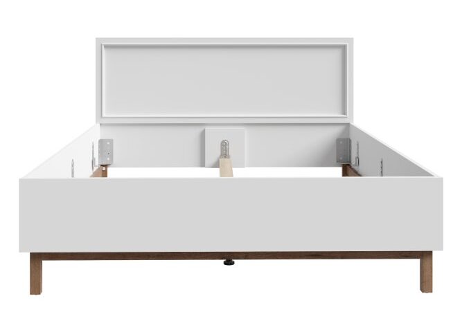 Łóżko 150x200 cm PENKRIDGE Secret Grey/Dąb Szlachetny Indeks: PQRL2158-M848 PAFS-28 PAWEŁ stelaż łóżka