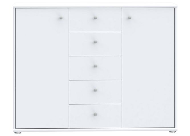 Biała komoda 110 cm Indeks: T2KK45-120 NOFK-27 NORBERT komoda biały