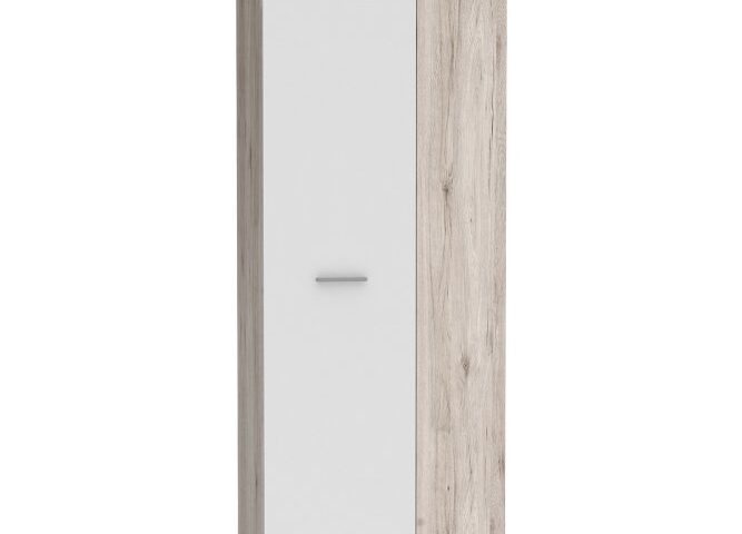 Szafa 70 cm NET106 Dąb Piaskowy/Biały Indeks: MS157-P79F nofs-14