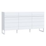 Biała komoda 165 cm BRETANIA Indeks: BQTK232-M731 btfk-02 biały