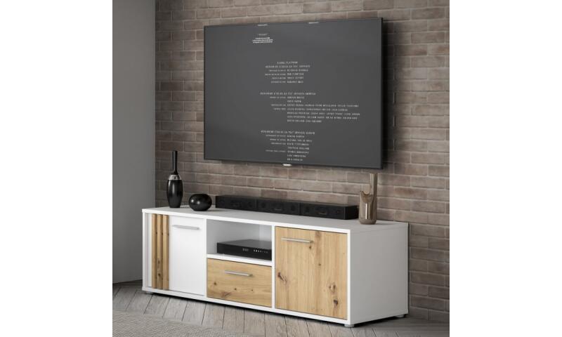 CIFR-05 CIESZYMIR szafka RTV biały - obrazek 5