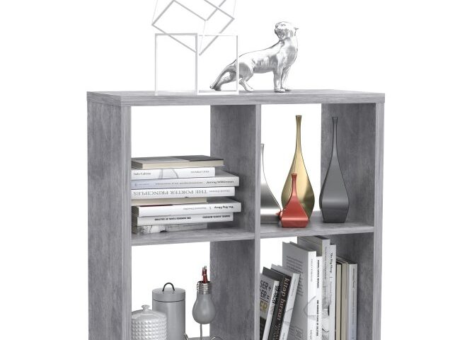 Regał kwadratowy otwarty NET106 Beton Indeks: MXXR221-U39 nofr-18