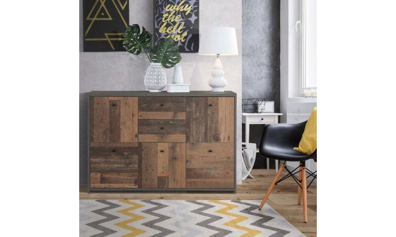 BEFK-03 BENIO komoda old wood vintage - obrazek 5