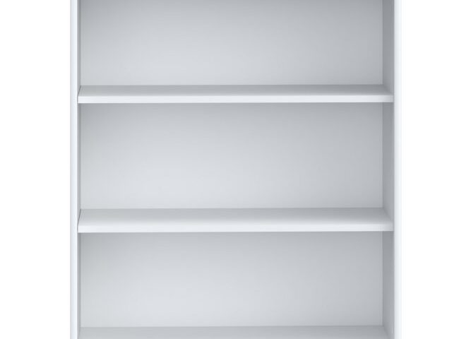 Mały regał NET106 Biały Indeks: T2KR60-120 NOFR-34 NORBERT regał biały